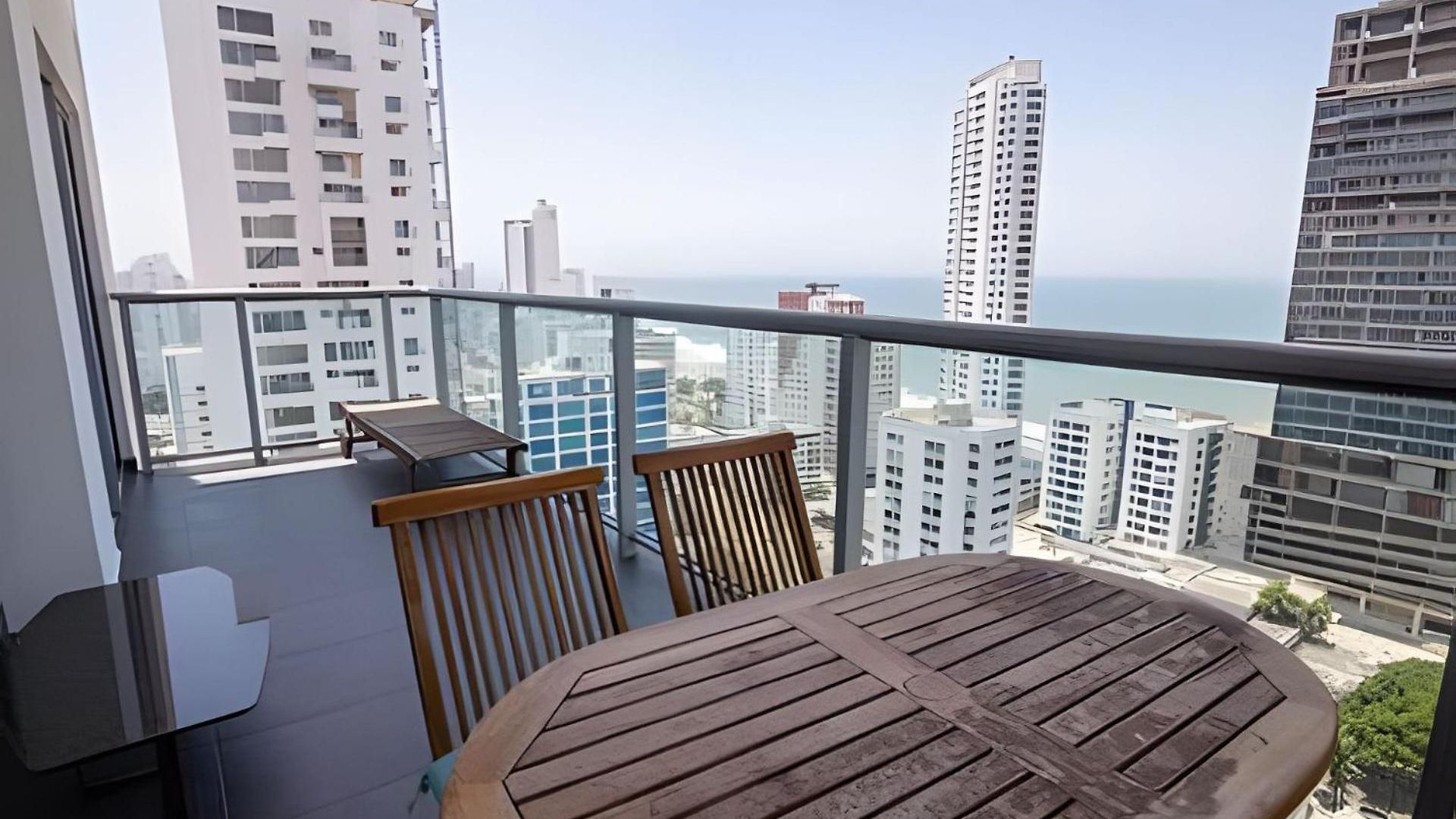 Lujoso Apto De 2 En Piso 23-infinitum Apartamento Cartagena