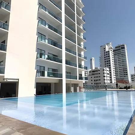 Apartamento Lujoso Apto De 2 En Piso 23-infinitum Cartagena