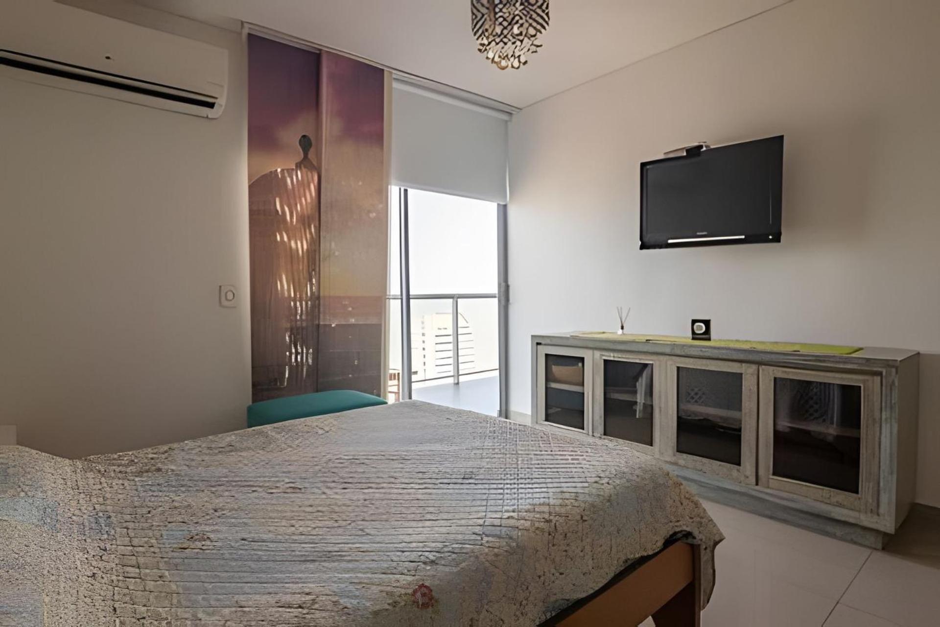 Lujoso Apto De 2 En Piso 23-infinitum Apartamento Cartagena