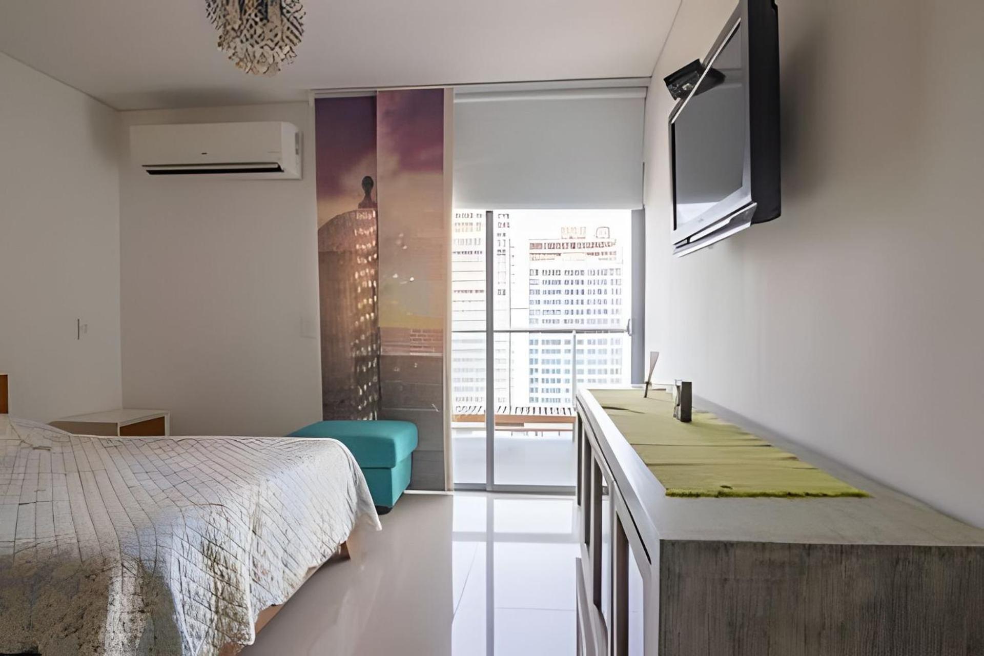 Apartamento Lujoso Apto De 2 En Piso 23-infinitum Cartagena