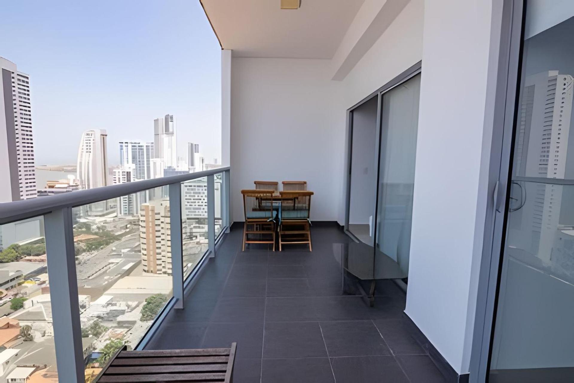 Apartamento Lujoso Apto De 2 En Piso 23-infinitum Cartagena